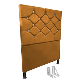 Cabeceira de Cama Box 100cm + Frame Solteiro Estofada Kasi C