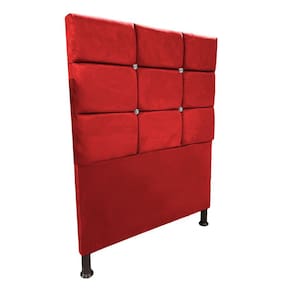 Cabeceira de Cama Box Viúva 130cm Estofada Lari - Cores