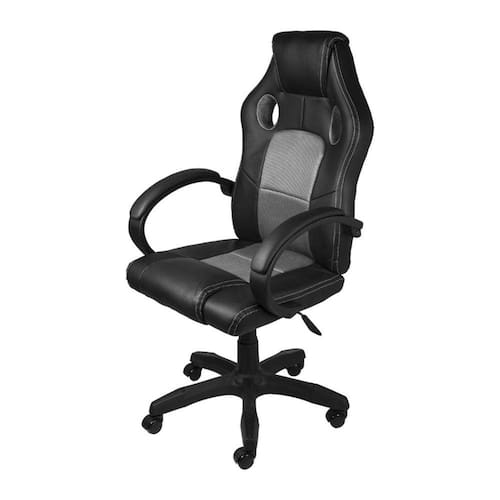 Cadeira Gamer com Relax e Braço Estofado Raptor 3316 Or Design Preto - Preto