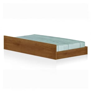 Cama Auxiliar Solteiro Eleganza J&A Móveis Avelã/Itauba/Jequitiba