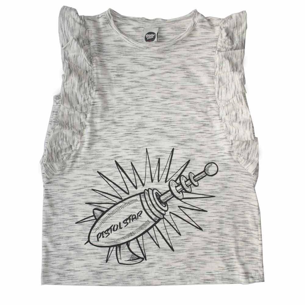 Blusa algodão infantil Daryl Pistol Star