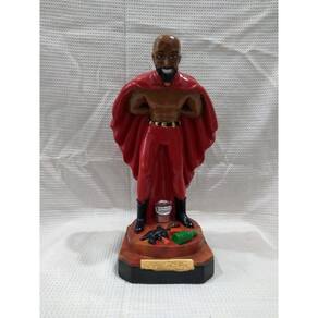 Imagem Exu Marabo Vermelho Escultura Gesso Estatua 35 Cm