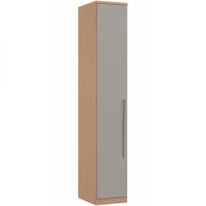 Módulo de Guarda Roupa 1 Porta Elegance Móveis Castro Angelin/Níquel