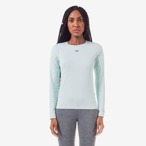 Camiseta Manga Longa Sun Protect Breezy Feminina Fila Ref:f12at519017