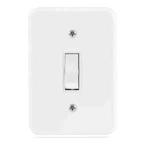 Conjunto de Interruptor Simples 4x2 Radial Pollar Embutir
