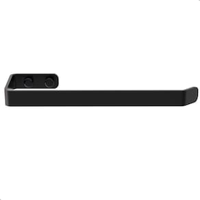 Suporte Para Toalha de Rosto Banheiro de Parede Preto Zmt