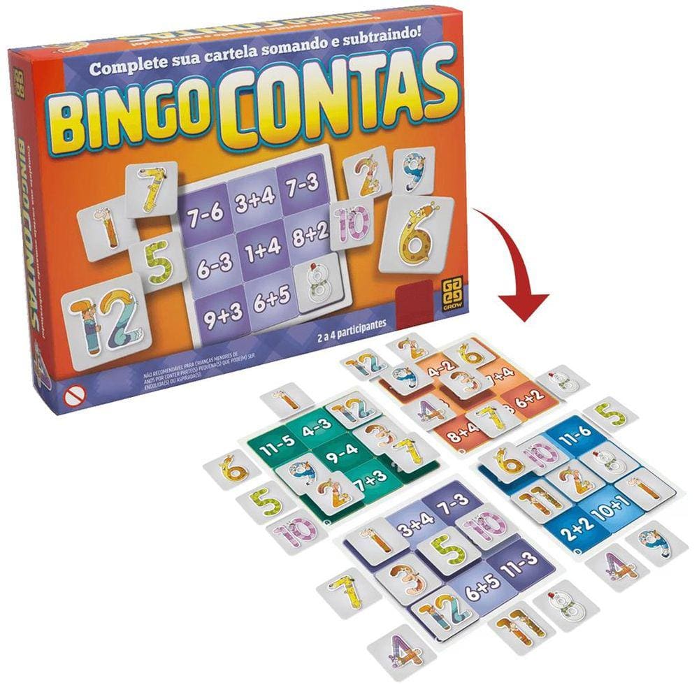 Jogo de bingo infantil  Black Friday Casas Bahia