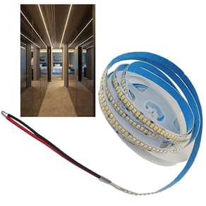 Fita Led 240Leds 16W 4000K Sala Quarto Gesso Sanca Teto Rebaixado Decoraçao Iluminaçao Ambiente Interno Externo