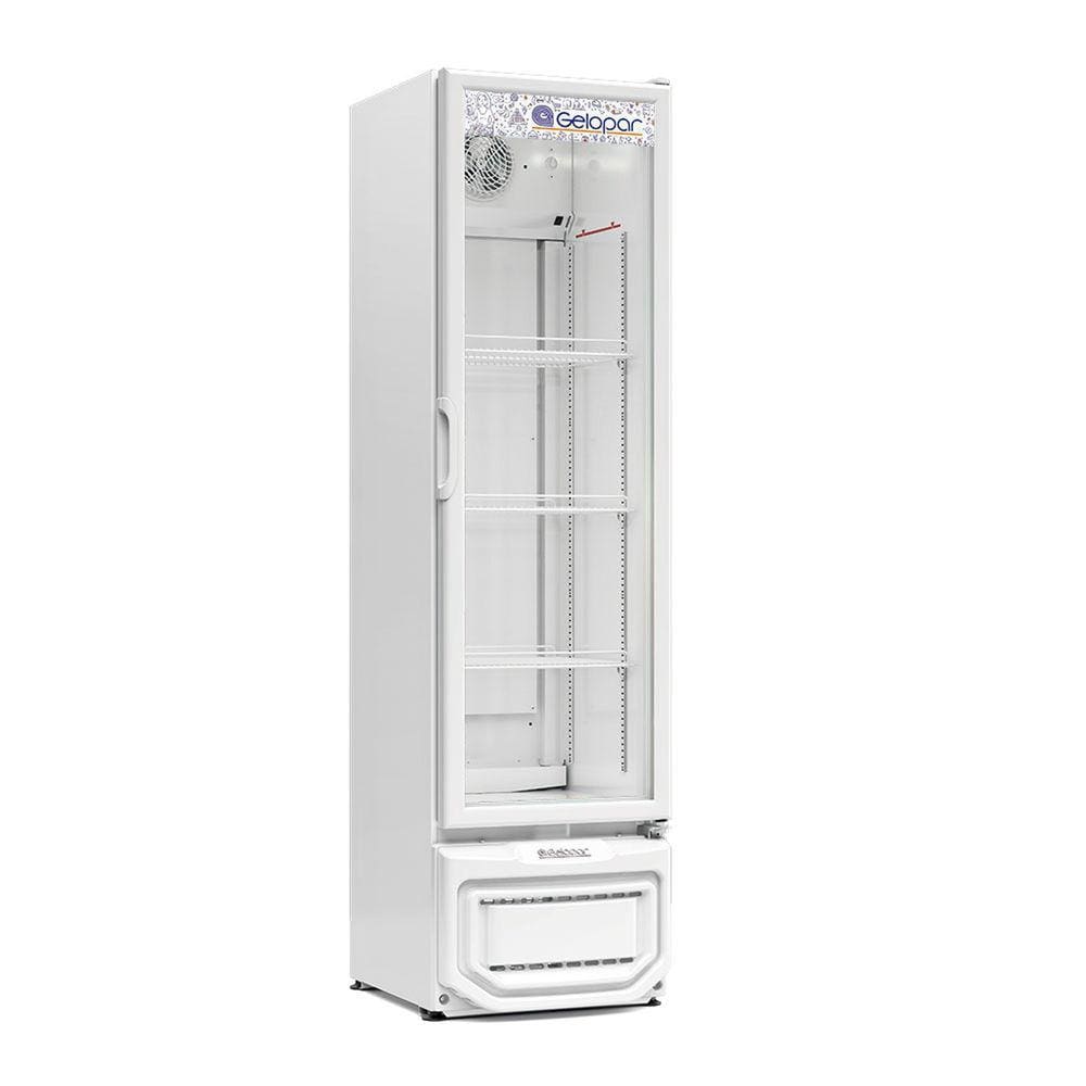 Refrigerador Expositor Vertical 228L Profissional Gelopar 127V 204W Branco