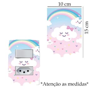 Adesivo De Interruptor Chuva De Benção Mod01