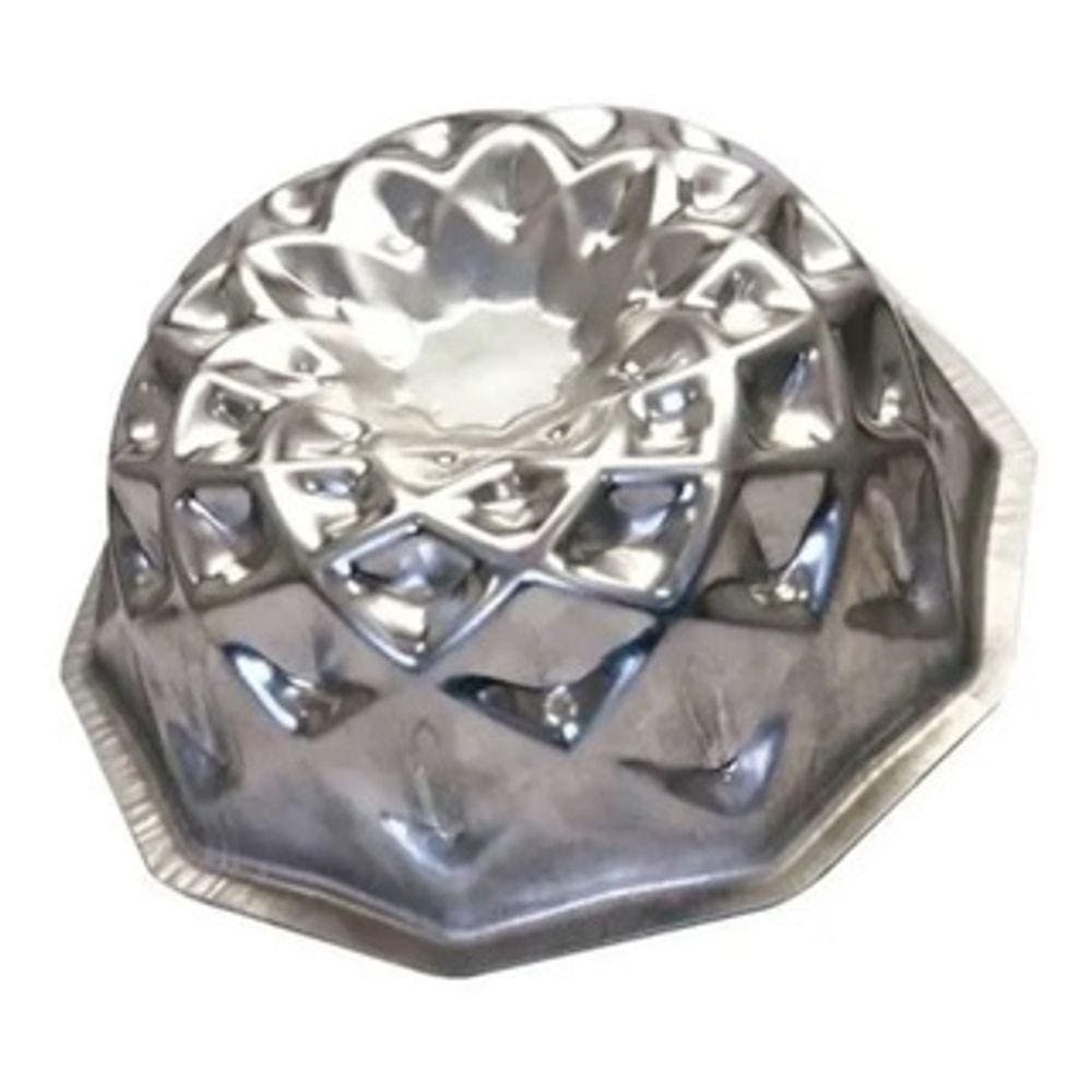 Forma Bolo Mosaico (21,5x9cm - G) Alumínio Caparroz 3011