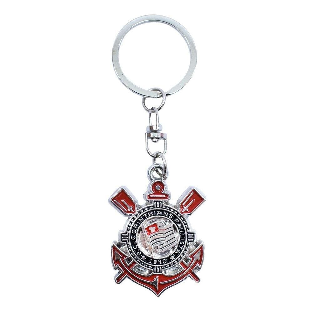 Presente Corinthians Corinthiano Chaveiro Metal Brasão
