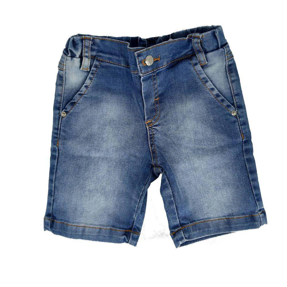 Bermuda Jeans Infantil Menino