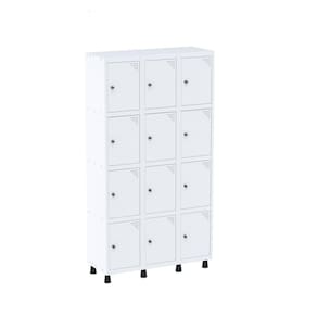 Armario Roupeiro 12 Portas Aço GRP 503/12 Branco