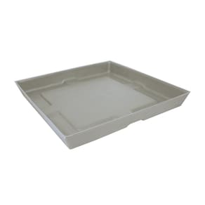 Prato para Vaso Quadrado Slim 23 Japi Cimento