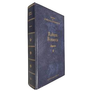 Livro Físico Agosto Rubem Fonseca Coleção Mestres da Literatura Contemporânea Volume 11