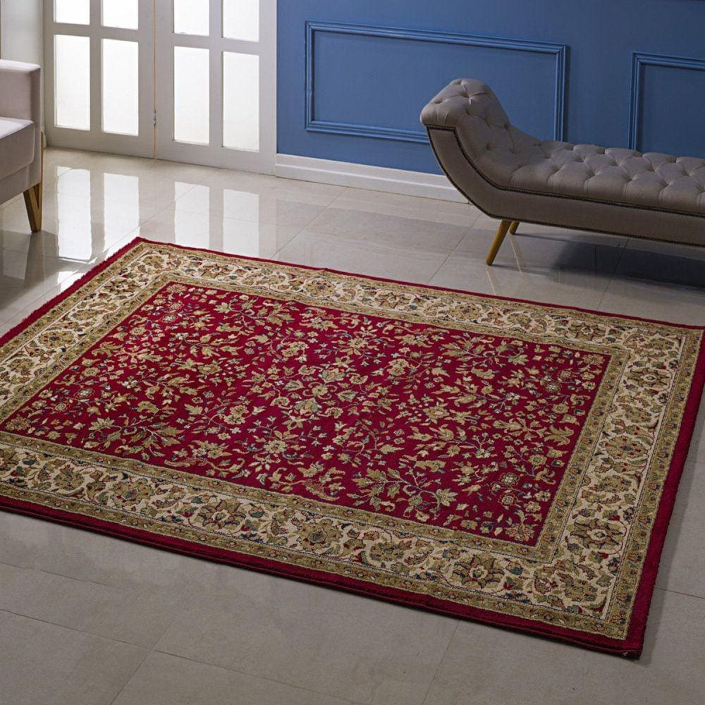 Tapete Toledo 150x200cm Niazitex Vermelho