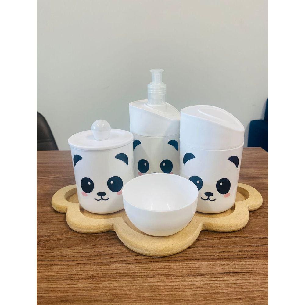 Kit Higiene Panda I c/BANDEJA NUVEM CRUA