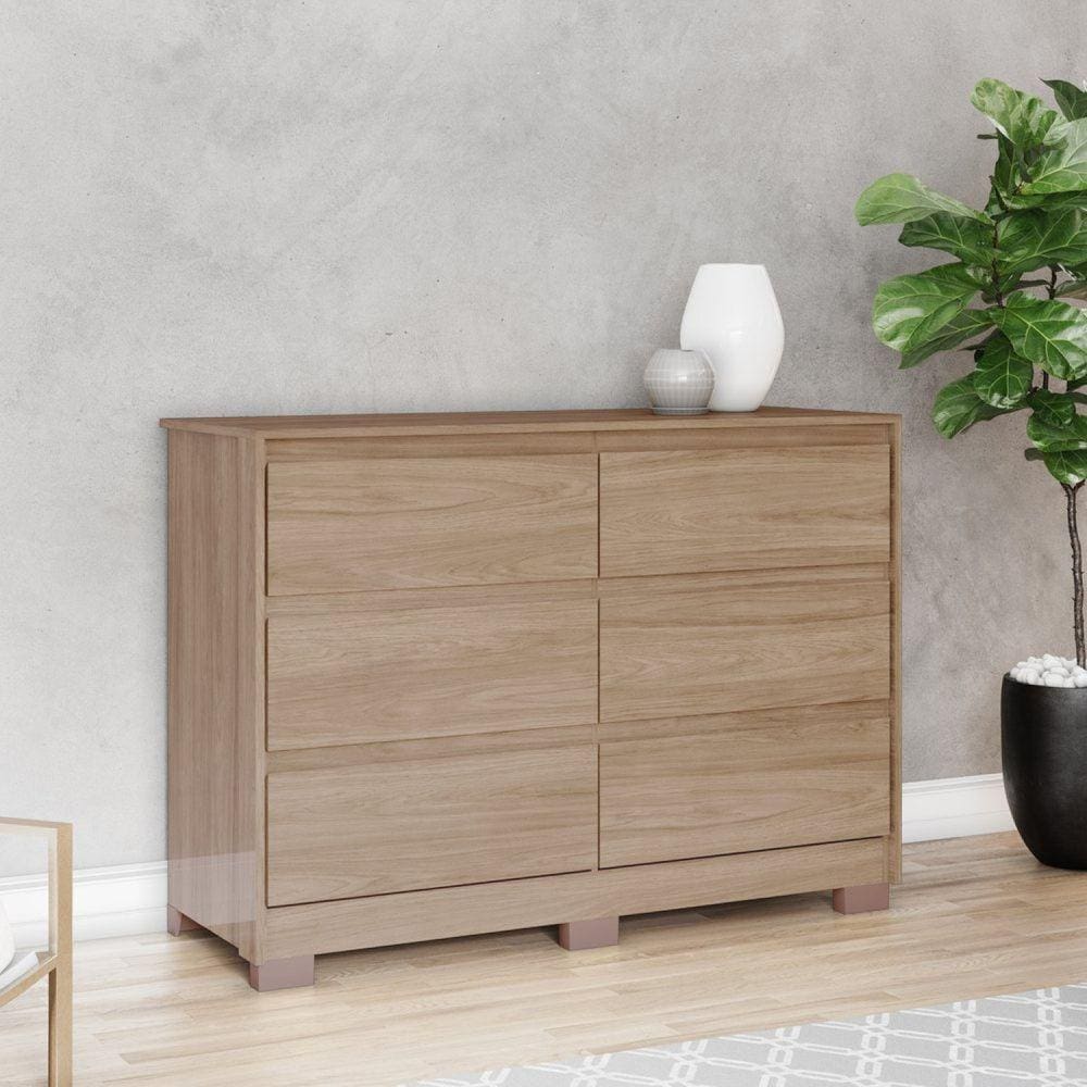 Cômoda 6 Gavetas Ravenna Jequitiba