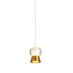 Pendente Bambini 9,5x1cm 1x8W 3000K 320 Lúmens LED DW009 Bella Iluminação Bronze