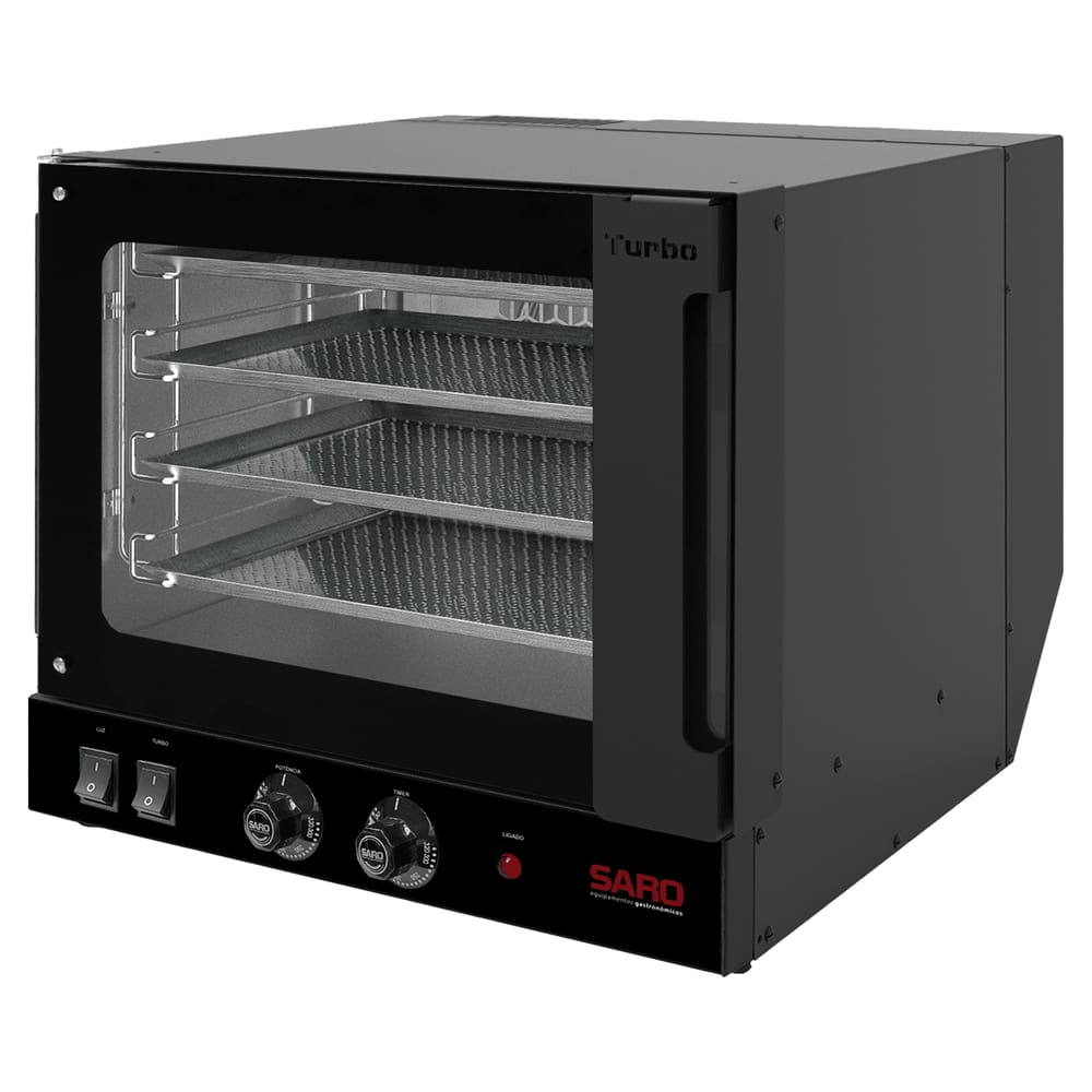Forno Turbo Elétrico com 4 Esteiras 127V Saro