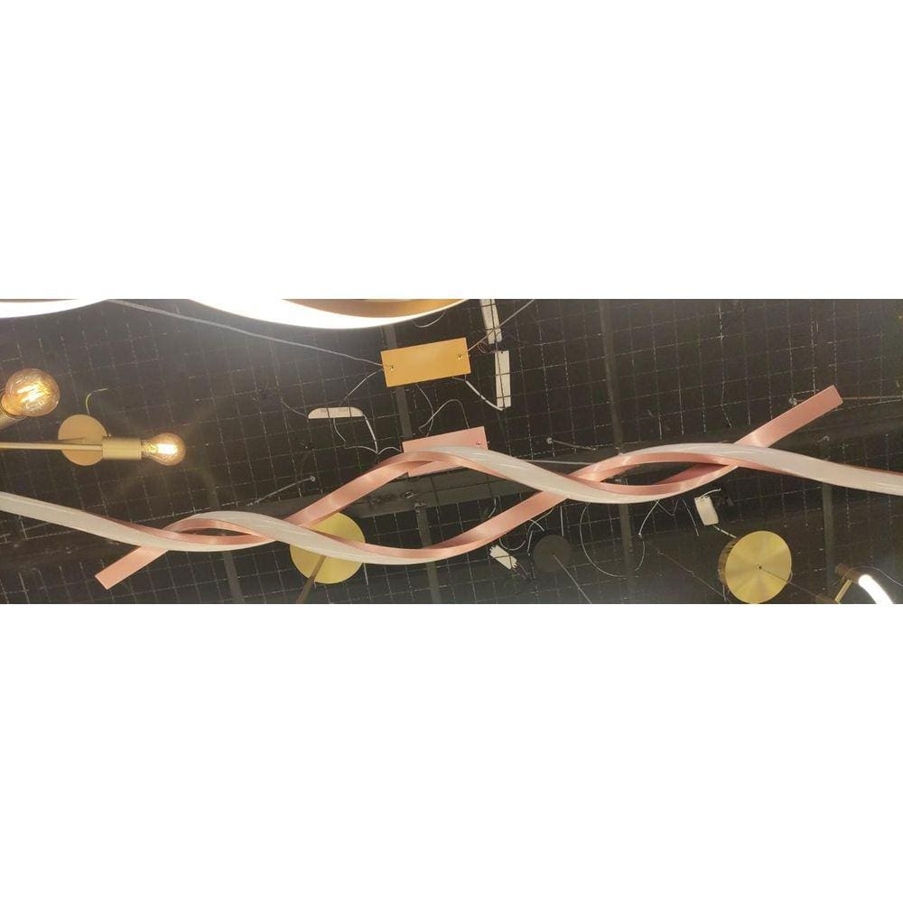 Pendente Infinity Rose 100cm LED 48W 3200K Bivolt