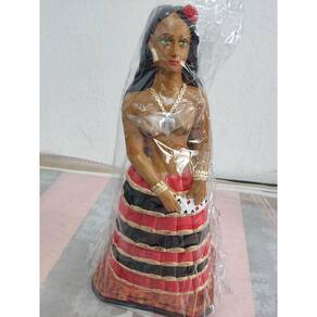 Imagem Pomba Gira Sete Saias PV Escultura Gesso Estatua 50Cm