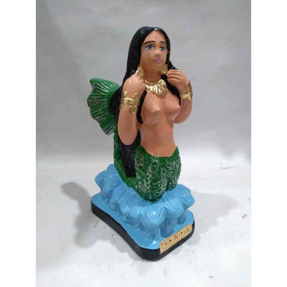 Imagem Janaína Escultura Estatua Gesso 20 Cm