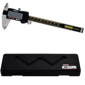 Paquímetro Digital Medição Precisa Display LCD 6 Polegadas 150mm - Starfer