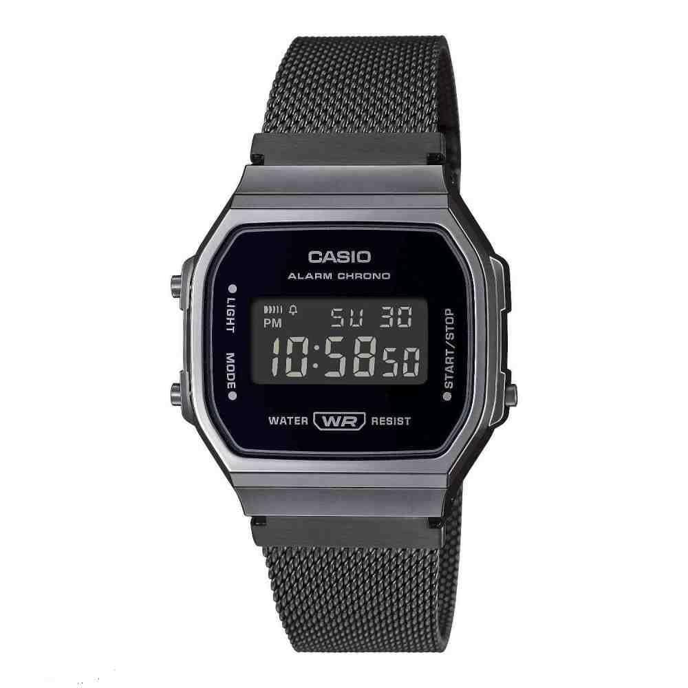 Relógio De Pulso Casio Unissex Quartzo - A168Wemb-1B Preto