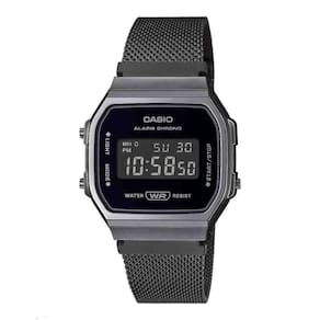 Relógio De Pulso Casio Unissex Quartzo - A168Wemb-1B Preto