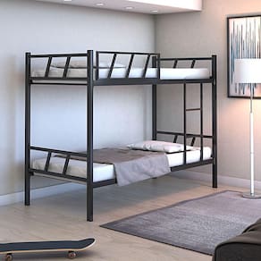 Cama Beliche Bruna Quarto Solteiro Estrutura De Ferro