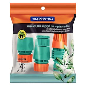 Conjunto Esguicho para Irrigação 3pcs Tramontina