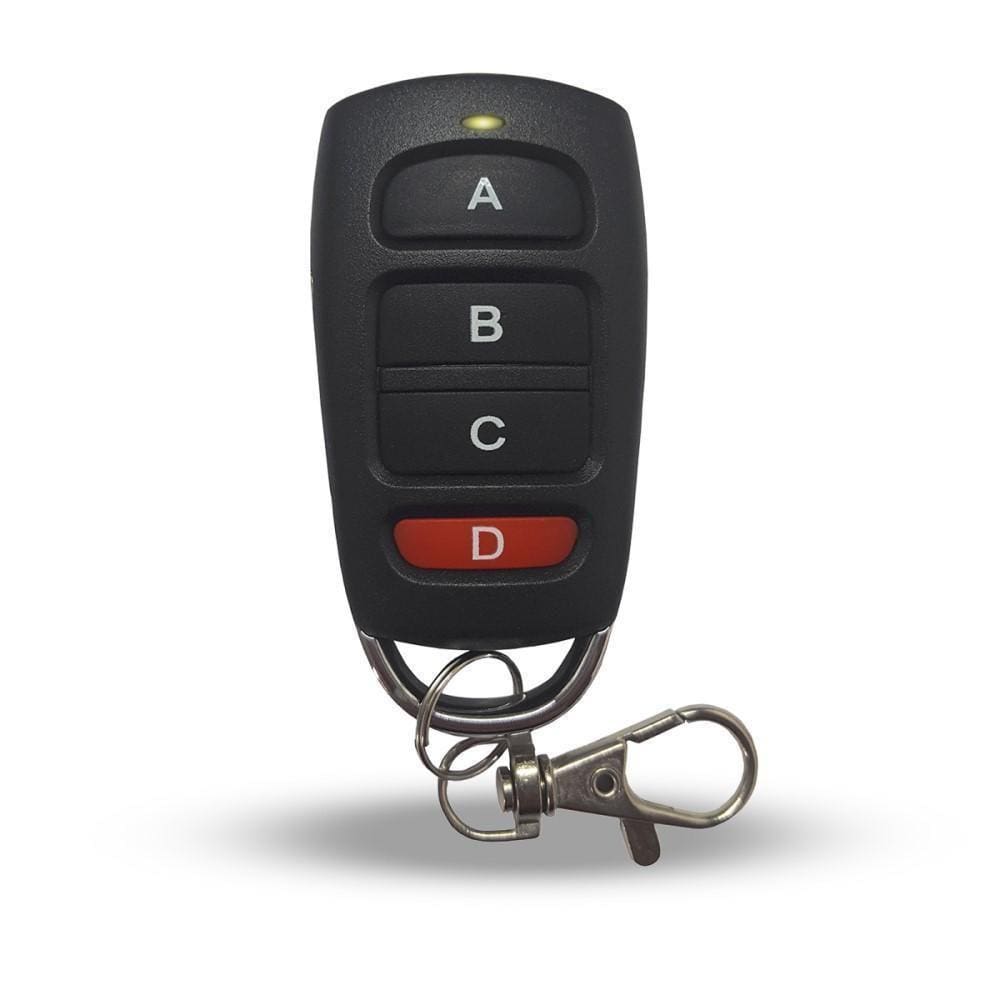 Controle Hcs Big Black 4 Em 1 Para Portão E Alarmes