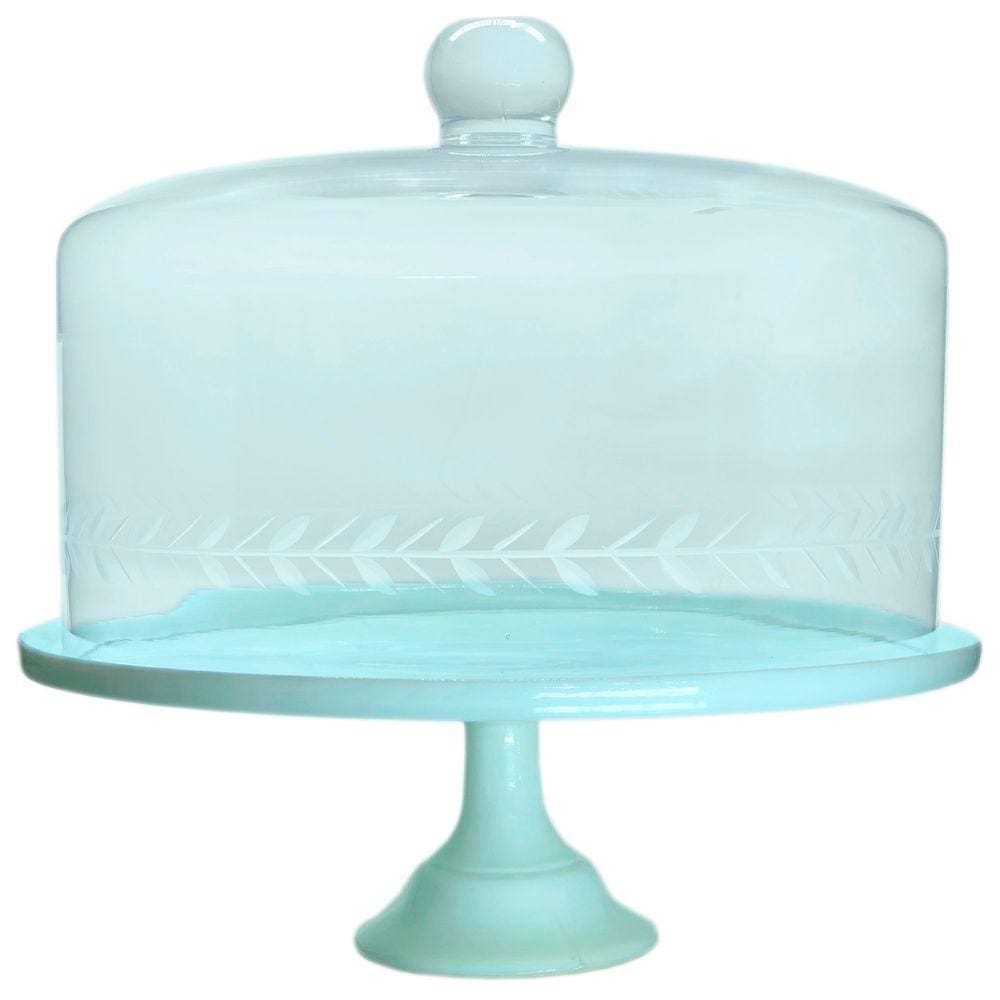 Boleira de Vidro Lapidado BTC Decor