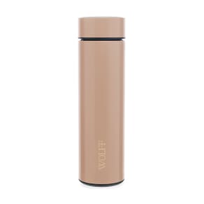 Garrafa Térmica em Aço Inox com Termômetro Led 500ml Rosa