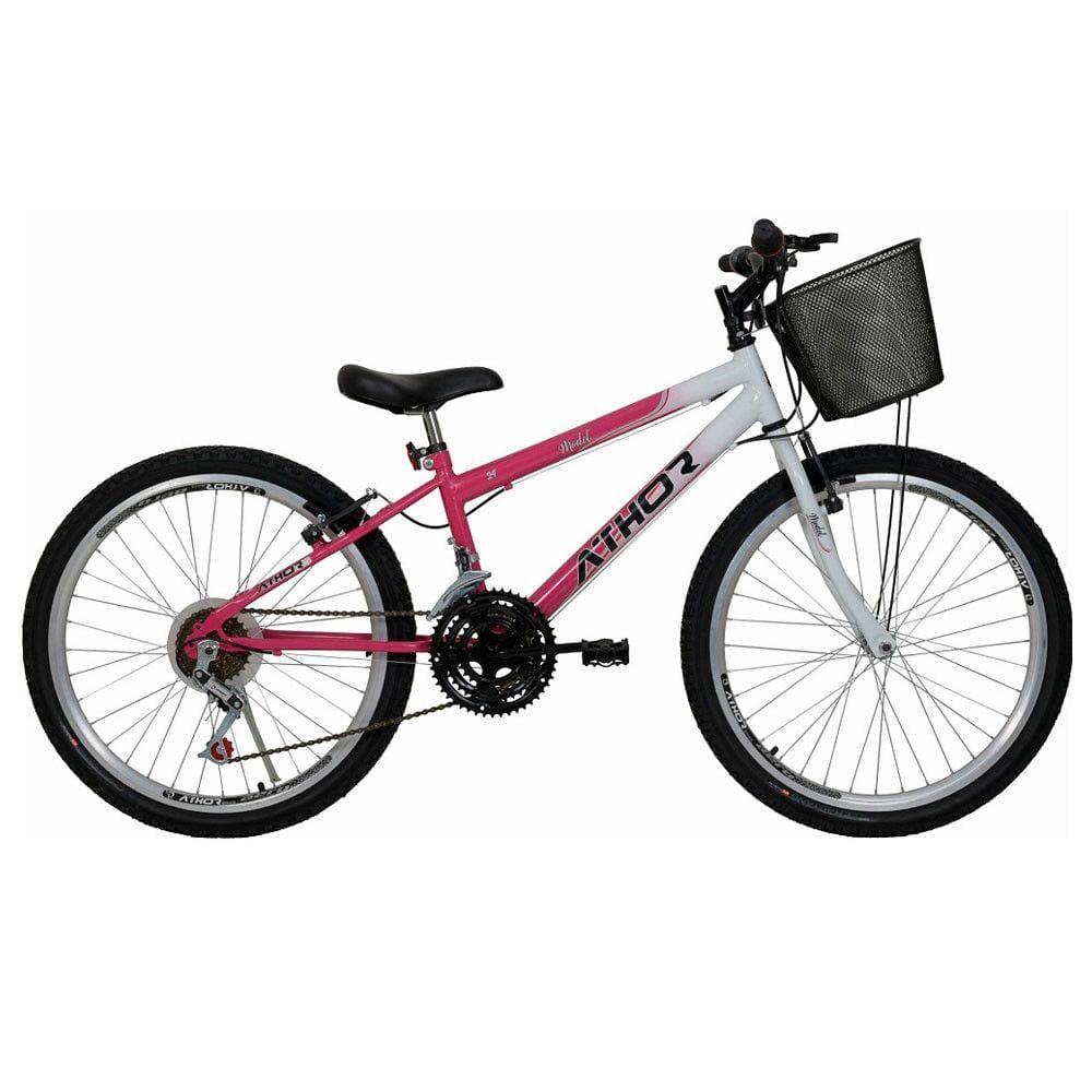 Bicicleta feminina preta aro 24 18 marchas pro tork ultra ultra bikes