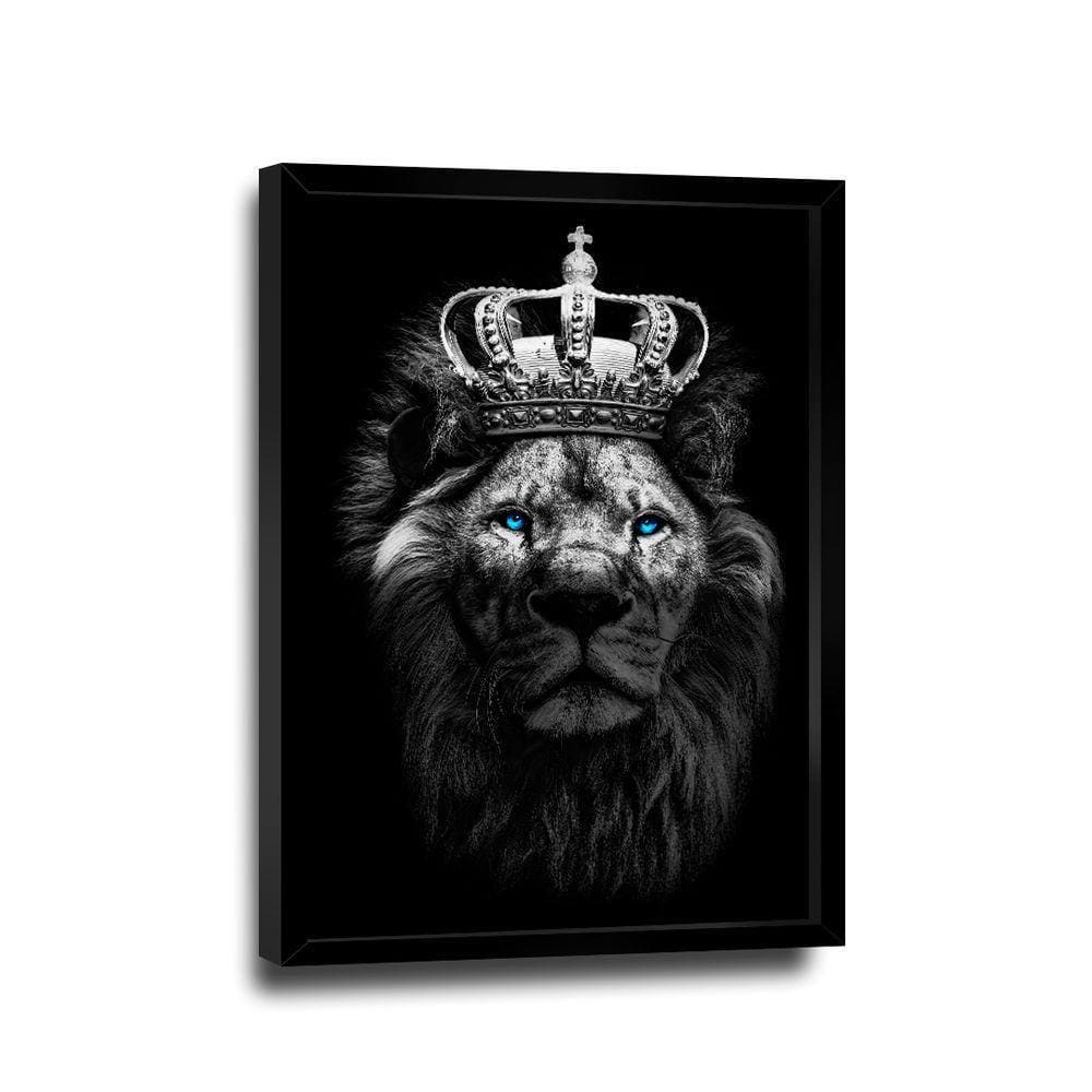 Quadro Leão Rei -- Br Artes