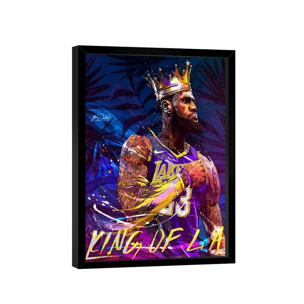 Quadro King Of La -- Br Artes