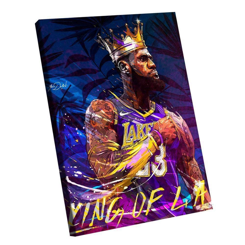 Quadro King Of La -- Br Artes