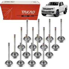 Jogo Valvulas De Admissao E Escape Vw Amarok 2.0 16V Turbo / Biturbo 2011 A 2023