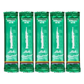 5 Palhetas Vandoren Java Saxofone Soprano Nº 3
