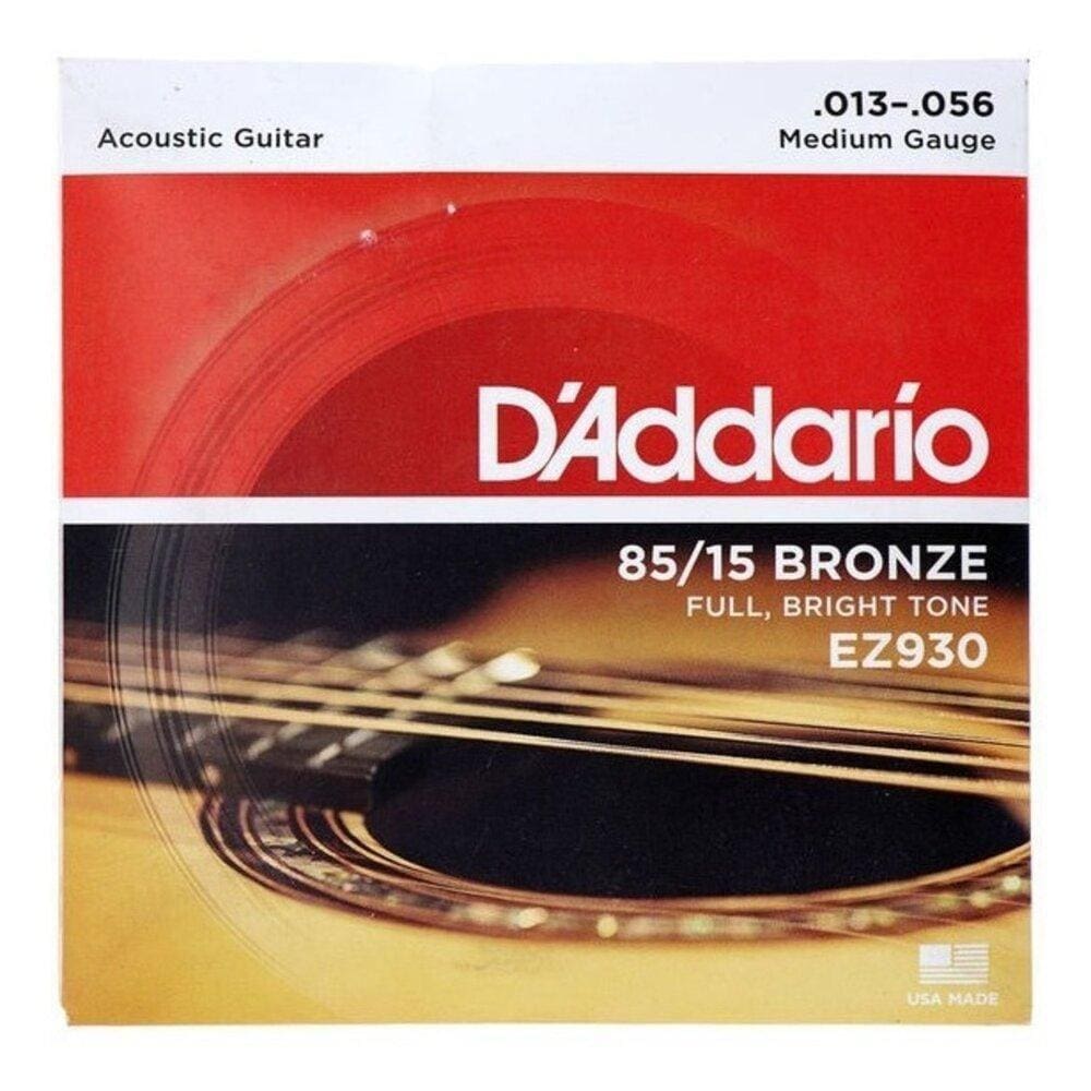 Encordoamento Violão Aço Daddario .013 85/15 EZ930