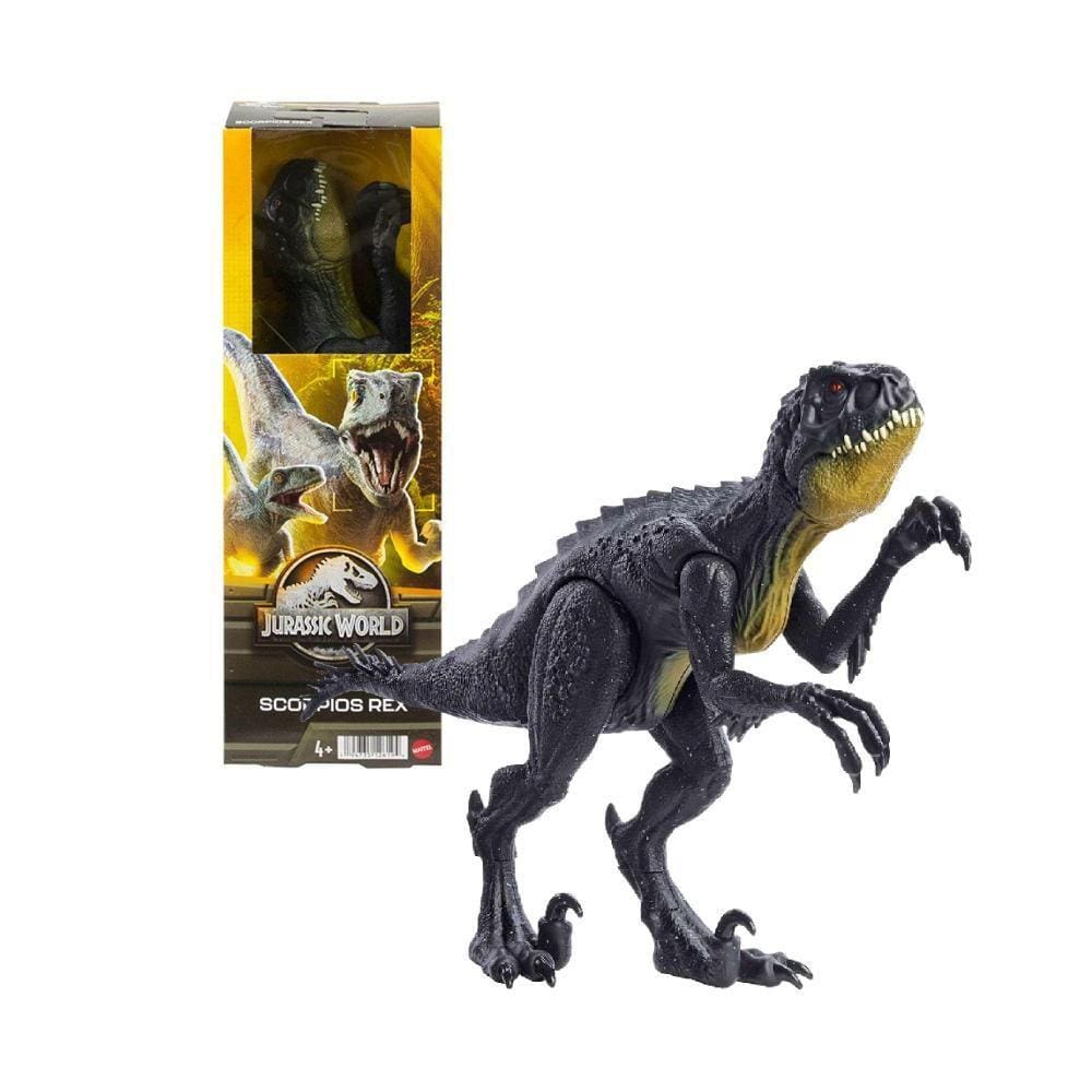 Comprar Jurassic World dinossauro T-Rex ataca e devora de Mattel