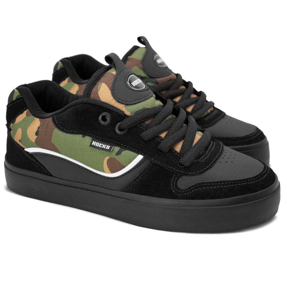 Tênis Hocks Puff Dark Camo