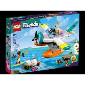 Blocos de Montar - Friends - Aviao de Resgate Maritimo - 41752 - LEGO DO BRASIL