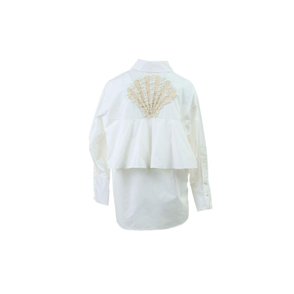 Camisa Com Bordado Manual Off Shell