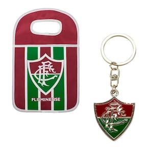 Kit Sacola Carro + Chaveiro Carro Santos Corinthians Vasco