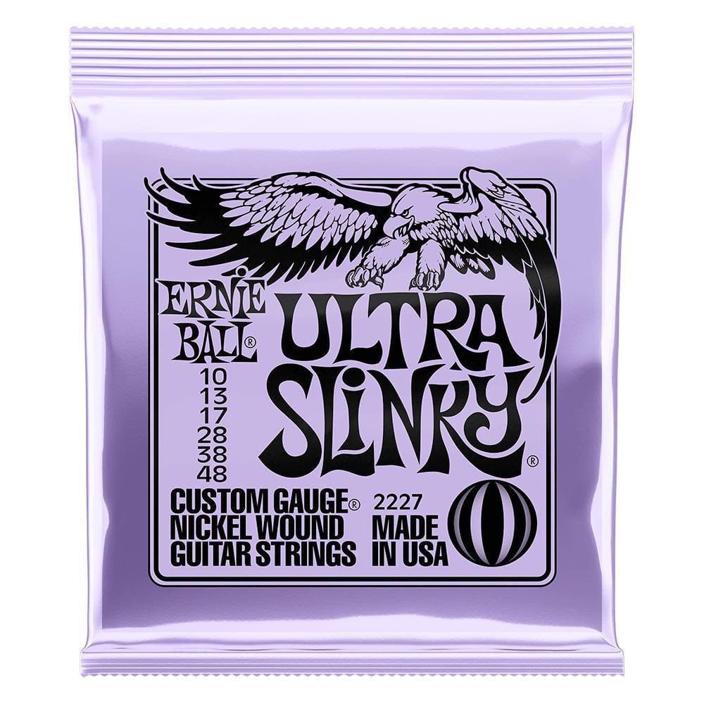 Encordoamento Guitarra Ernie Ball 2227 Ultra Slinky Nickel .010