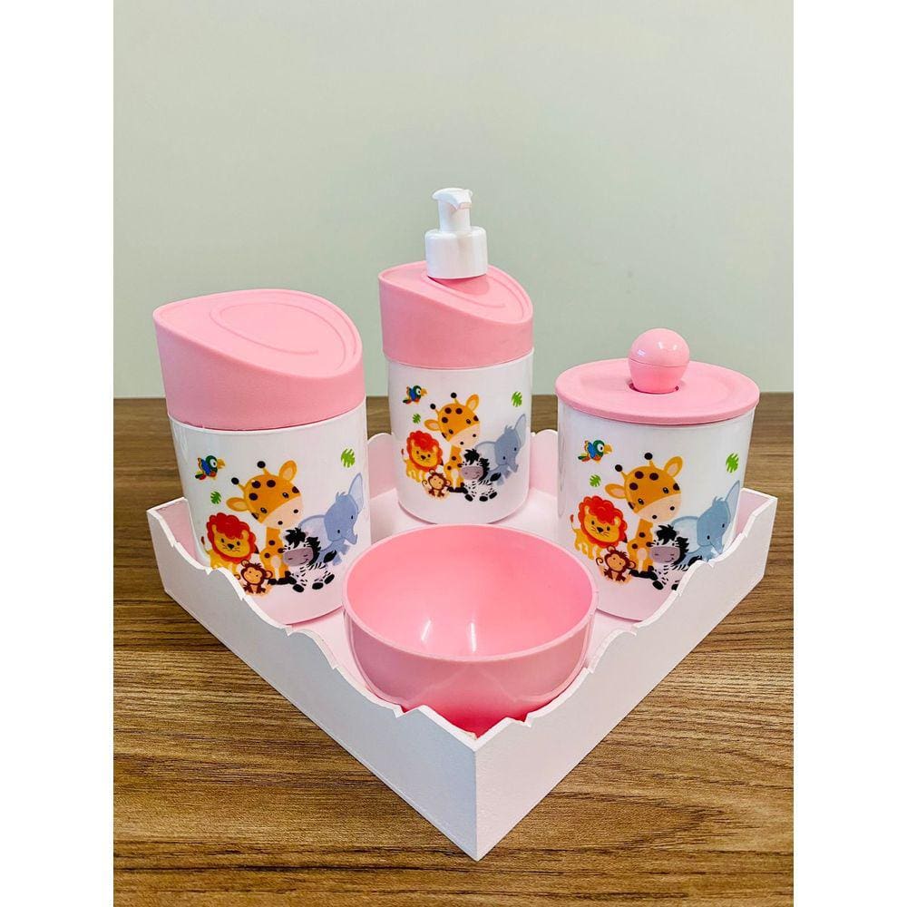 Kit Safari Juntos c/bandeja quadrada COLOR